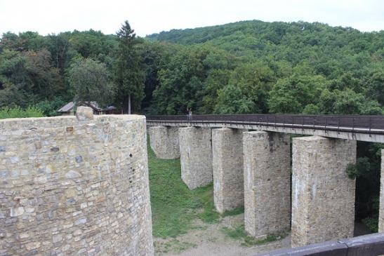 Die Festung Neamt (Cetatea Nemat) in Tirgu Neamt (dt.: Deutscher Markt)