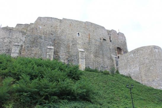 Die Festung Neamt (Cetatea Nemat) in Tirgu Neamt (dt.: Deutscher Markt)