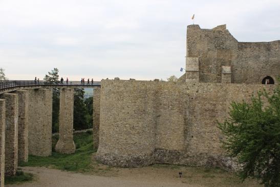 Die Festung Neamt (Cetatea Nemat) in Tirgu Neamt (dt.: Deutscher Markt)