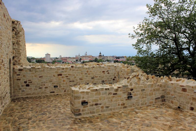 Die Festung von Suceava - Mai 2016 Die Festung von Suceava - Mai 2016