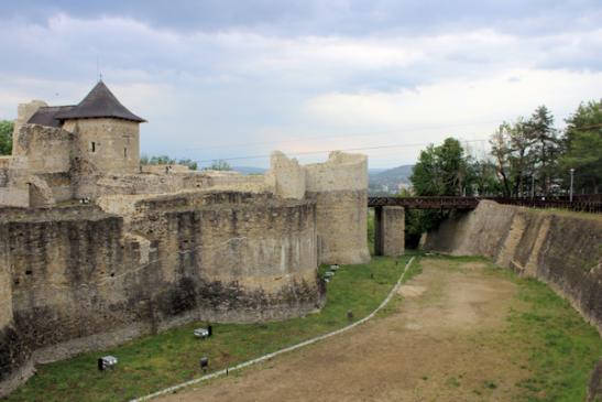 Die Festung Suceava - der ehemalige Sitz der moldauischen Fürsten