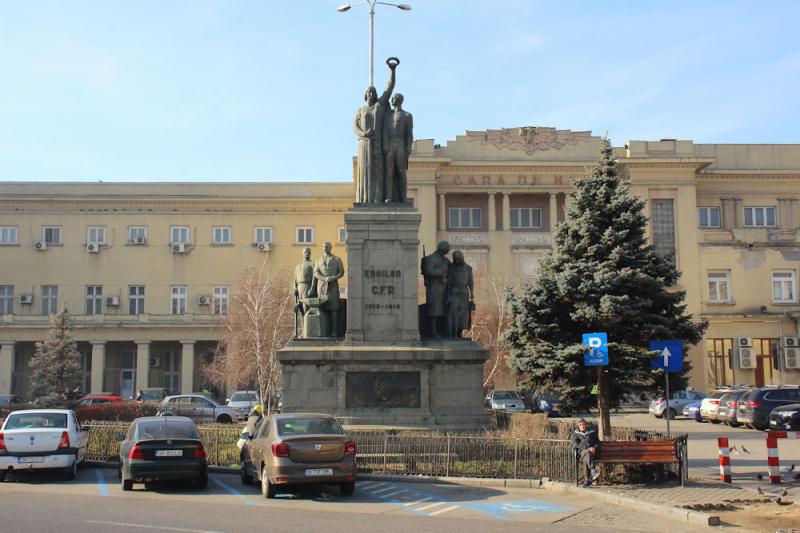Denkmal der Helden der rumänischen Bahnmitarbeiter im 1. Weltkrieg