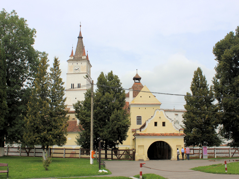 Die Kirchenburg in Hărman (Honigberg) bei Braşov (Kronstadt)