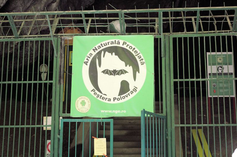 Zugang zur Höhle Polovragi Zugang zur Höhle Polovragi