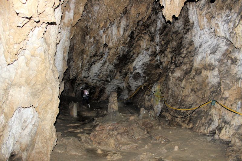 In der Höhle Polovragi In der Höhle Polovragi