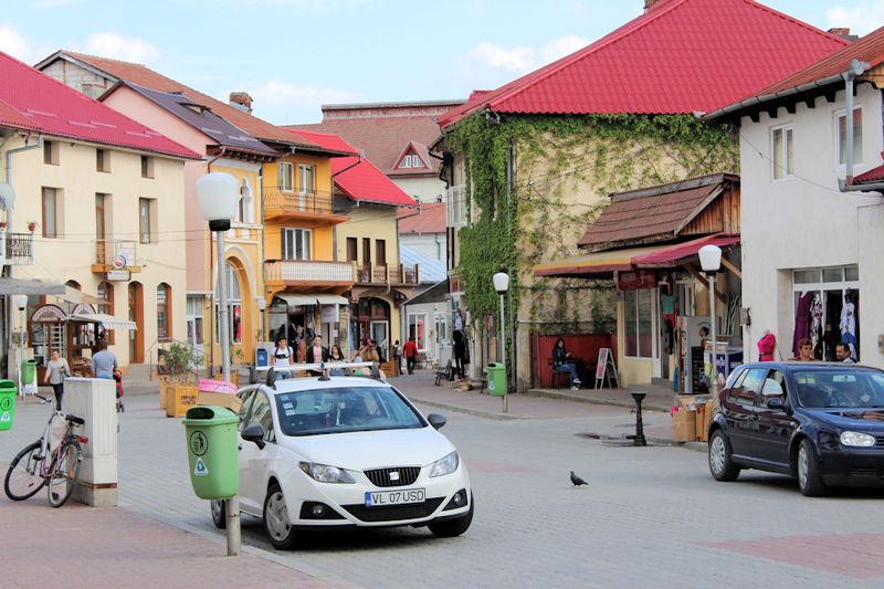 Im Stadtzentrum von Horezu Im Stadtzentrum von Horezu