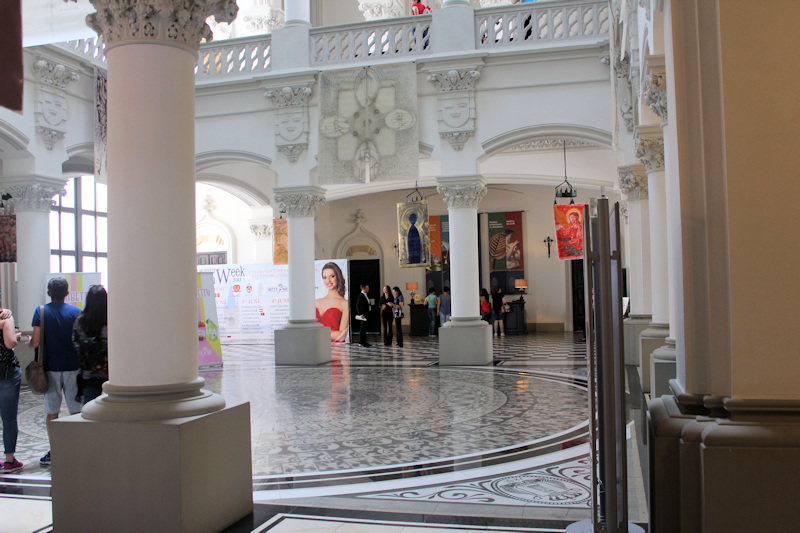 Der Kulturpalast (Palatul Culturii) in Iasi