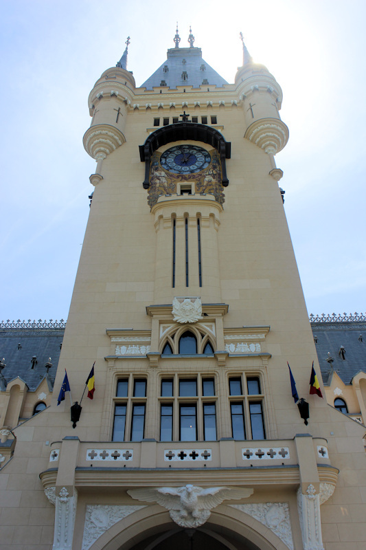 Der Kulturpalast (Palatul Culturii) in Iasi