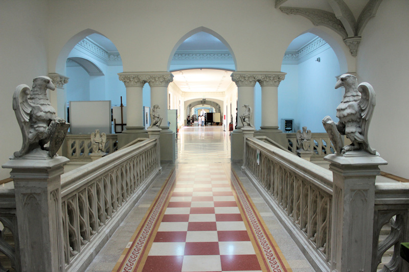 Der Kulturpalast (Palatul Culturii) in Iasi