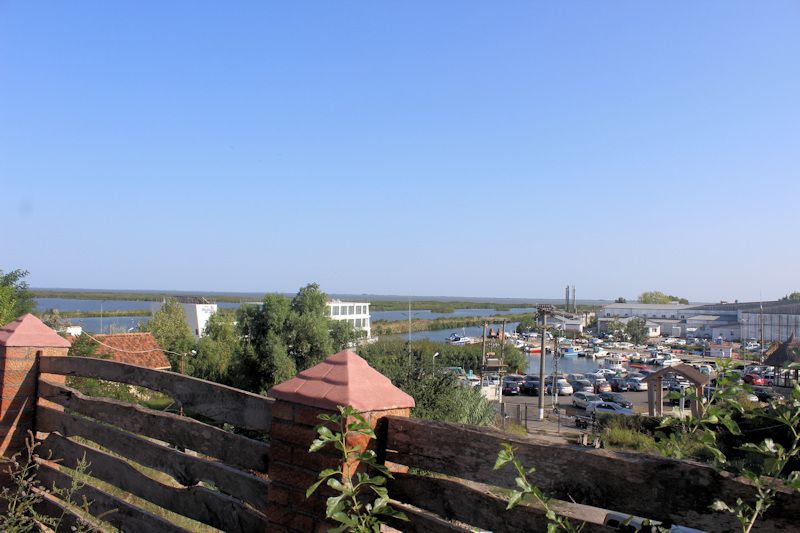 Blick auf den Hafen von Jurilovca Blick auf den Hafen von Jurilovca