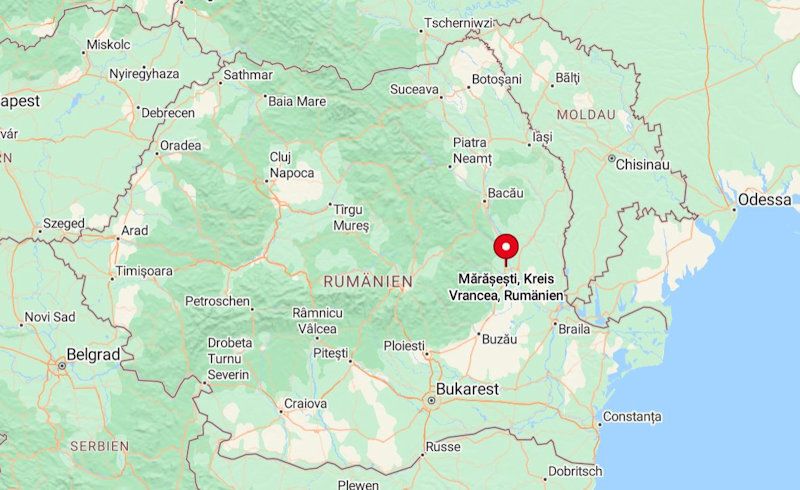 Bing Maps - Mărășești Quelle: Bing Maps - Mărășești