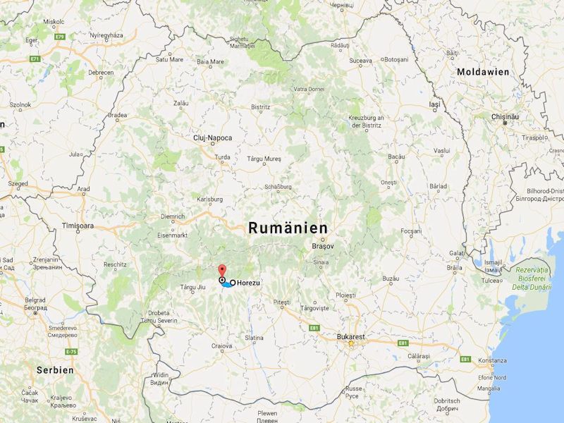 Quelle: Google Maps - Horezu und Polovragi Quelle: Google Maps - Horezu und Polovragi