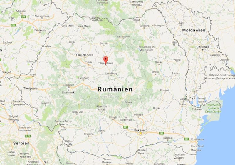 Quelle: Google Maps - Targu Mures (Neumarkt am Mieresch) Quelle: Google Maps - Targu Mures (Neumarkt am Mieresch)