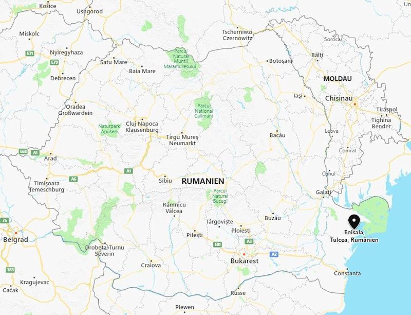 Quelle: Bing Maps - Enisala Quelle: Bing Maps - Enisala