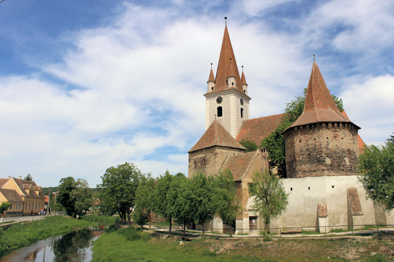 Kirchenburg in Cristian (Grossau) bei Sibiu (Hermannstadt)