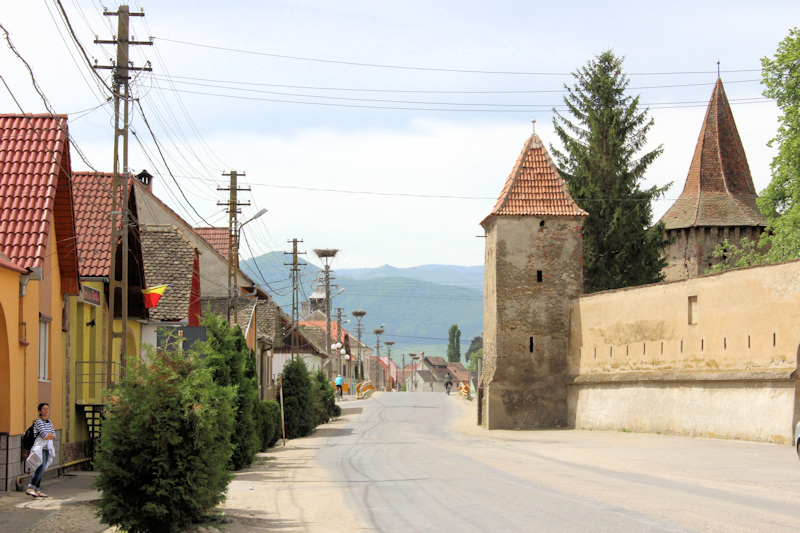 Kirchenburg in Cristian (Grossau) bei Sibiu (Hermannstadt)