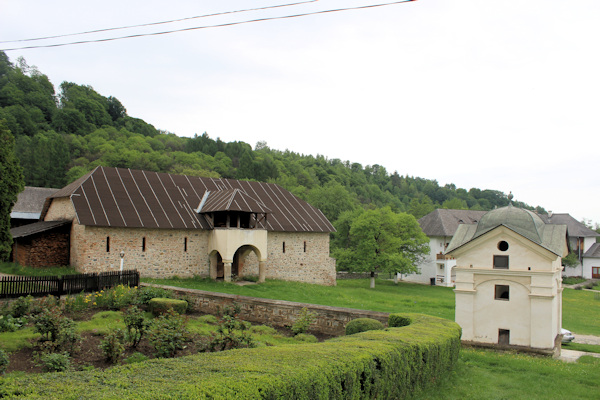 Im Innenhof des Klosters Horezu