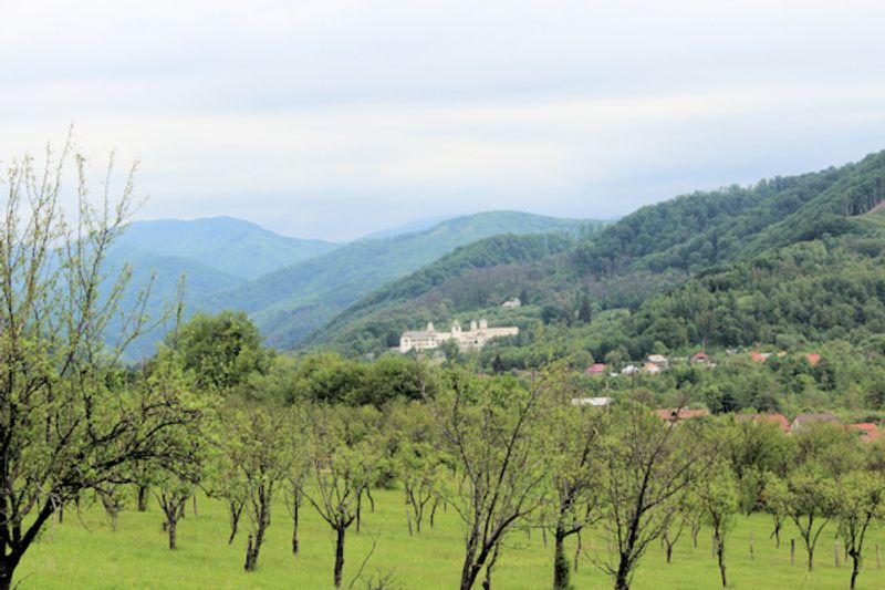 Blick auf das Kloster Horezu Blick auf das Kloster Horezu