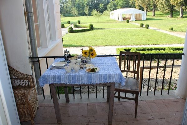 Foto: Frühstück im Gutshaus von Malancrav (Malmkrog) Frühstück im Gutshaus von Malancrav (Malmkrog)