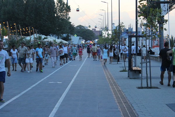 Mamaia - an der rumänische Schwarzmeerküste 