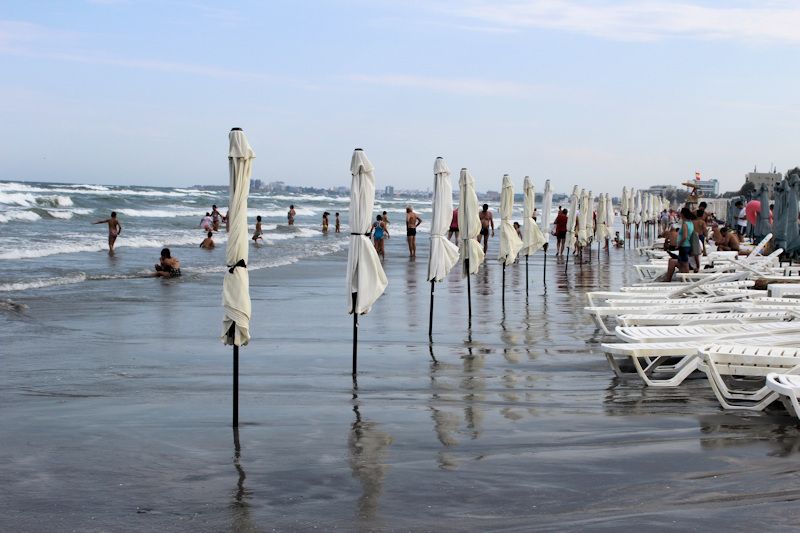 Mamaia an der rumänischen Schwarzmeerküste 2017 Mamaia an der rumänischen Schwarzmeerküste 2017