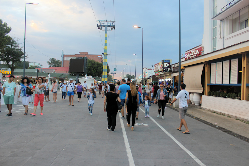 Mamaia am Abend im August 2017