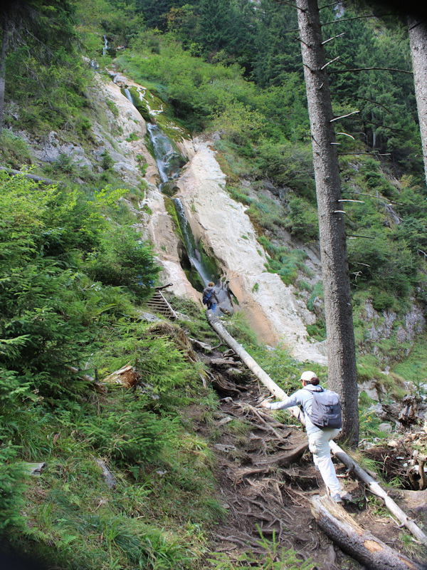 Wasserfall bei Borsa