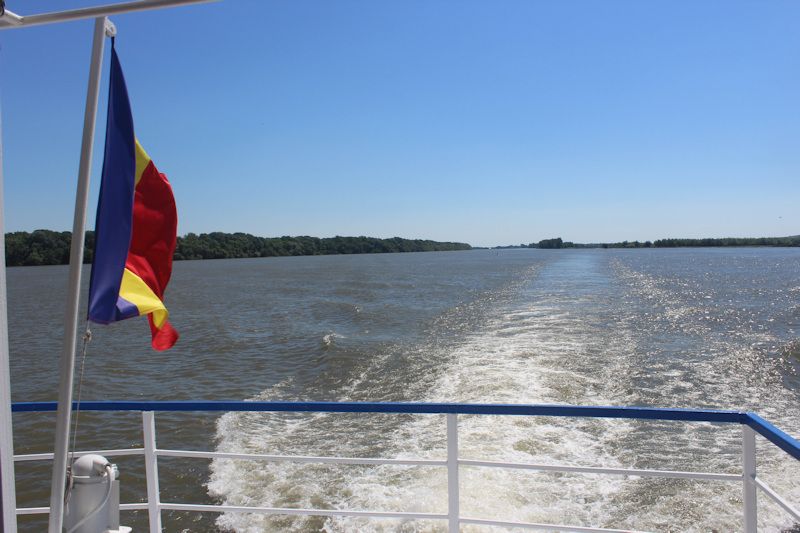 Foto: Auf dem südlichen Arm (Sfântu-Gheorghe-Arm) der Donau Auf dem südlichen Arm (Sfântu-Gheorghe-Arm) der Donau
