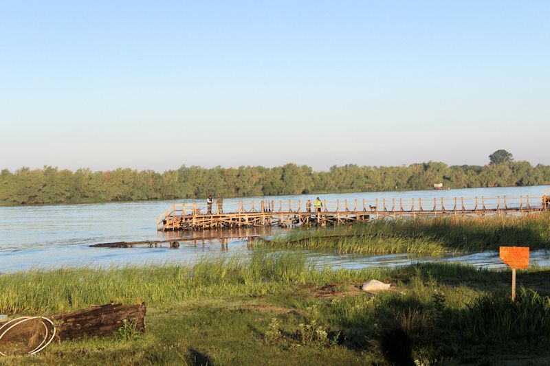 Foto: An der Donau bei Sfantu Gheorge An der Donau bei Sfantu Gheorge