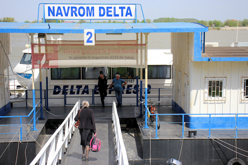 Donaudelta: Fahrt von Tulcea nach Periprava auf dem nördlichen Donauarm