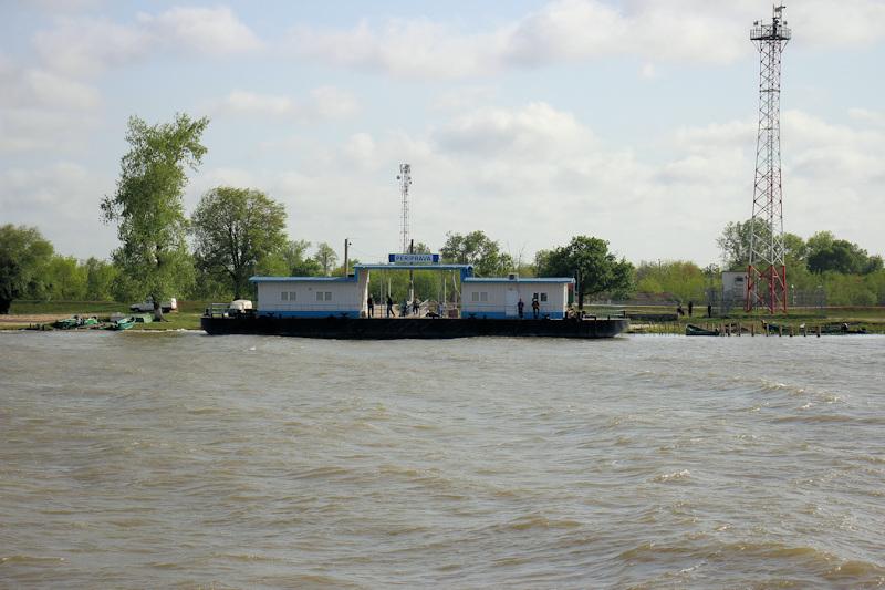 Fahrt von Tulcea nach Periprava auf dem nördlichen Donauarm des Donaudeltas