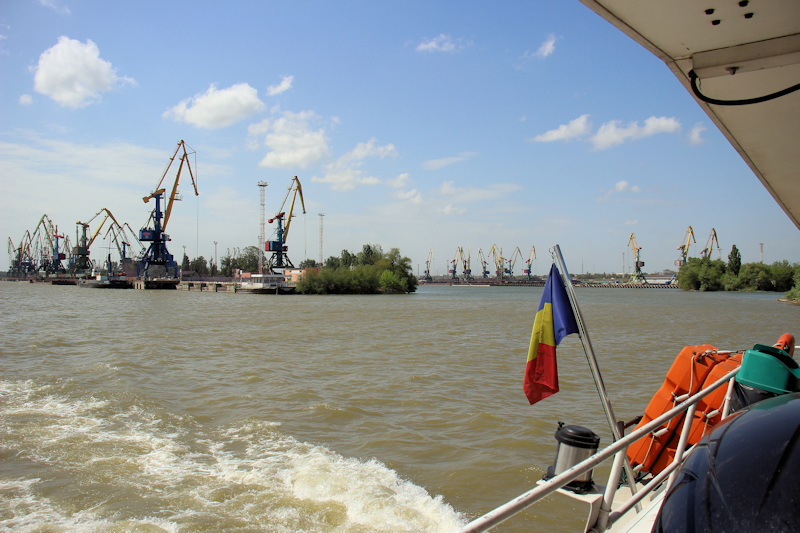Donaudelta: Fahrt von Tulcea nach Periprava auf dem nördlichen Donauarm