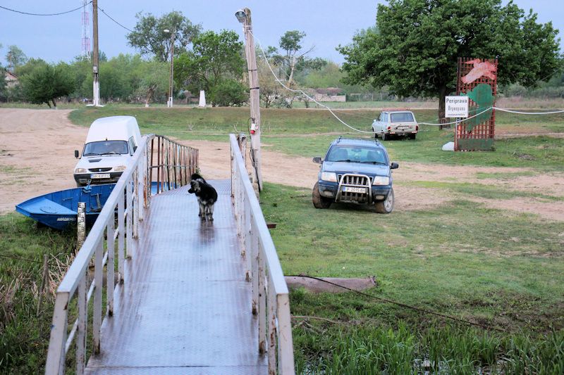 Foto: Morgens im Donaudelta bei Periprava - Fahrt von Periprava nach Tulcea Morgens im Donaudelta bei Periprava