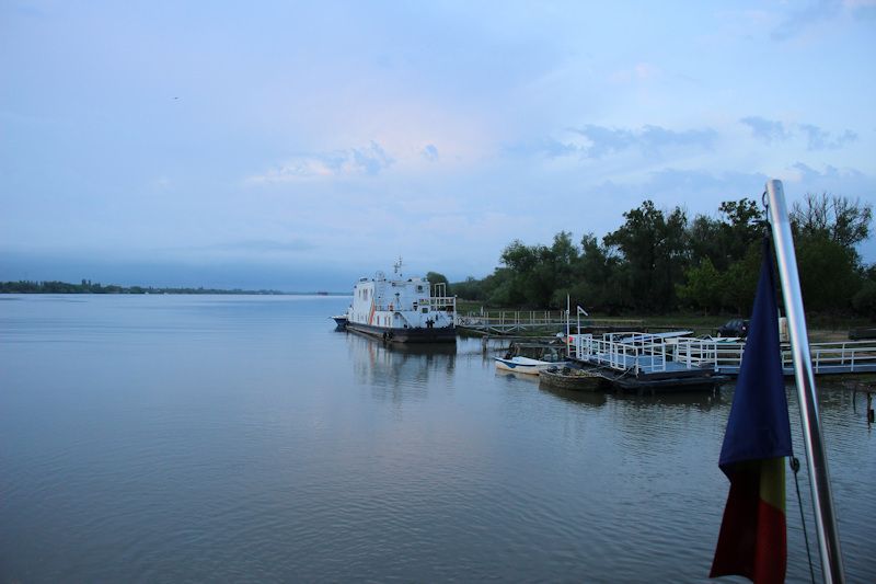 Foto: Morgens im Donaudelta bei Periprava - Fahrt von Periprava nach Tulcea Morgens im Donaudelta bei Periprava