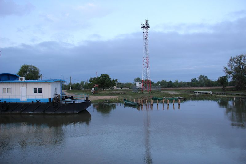 Foto: Morgens im Donaudelta bei Periprava - Fahrt von Periprava nach Tulcea Morgens im Donaudelta bei Periprava