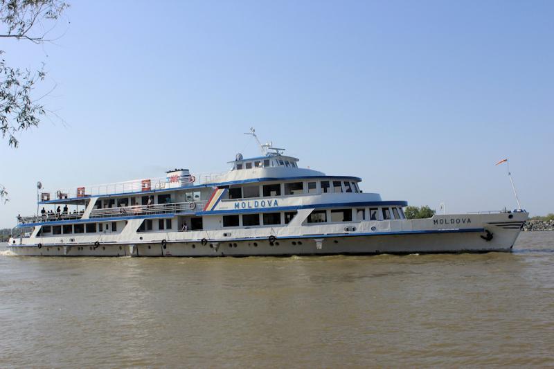 MS Moldova - Fahrt von Tulcea nach Sulina