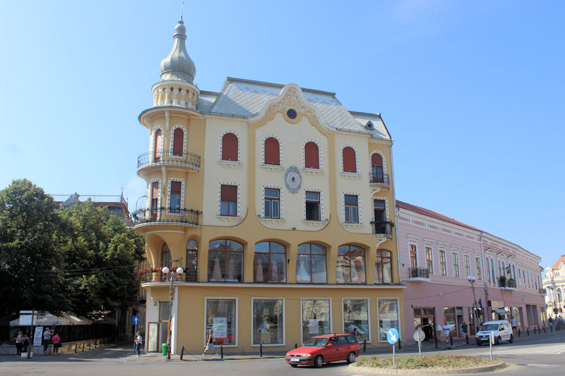 im Zentrum von in Oradea (Großwardein)