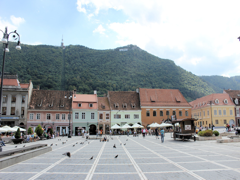 Piata Sfatului in Brasov (Kronstadt)