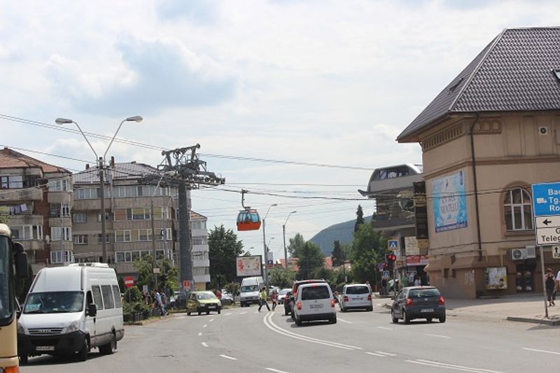 Die Seilbahn von Piatra Neamt Die Seilbahn von Piatra Neamt