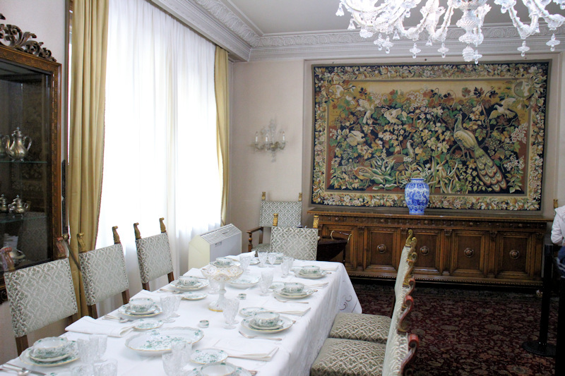 Foto: Elfenbeinschnitzerei im  Primaverii Palast in Bukarest