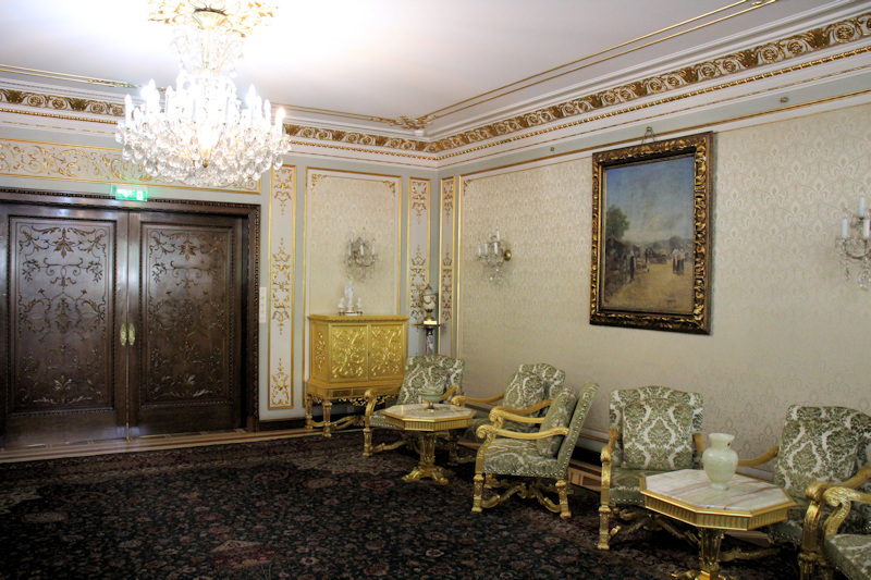 Arbeitszimmer im Primaverii Palast in Bukarest