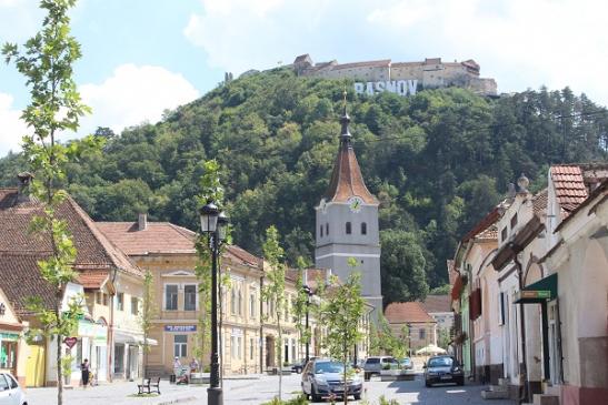 Die Ronenauer Burg in Râșnov (Rosenau)