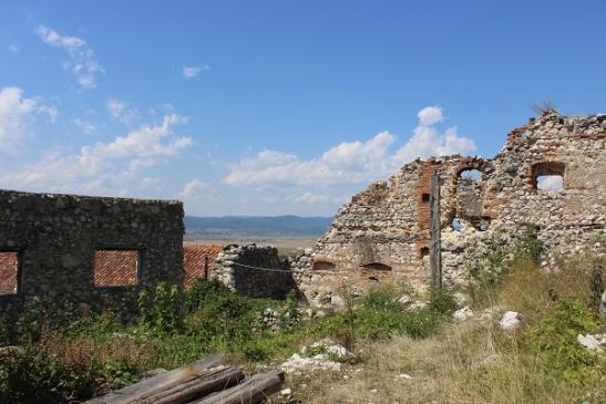 Die Ronenauer Burg in Râșnov (Rosenau)