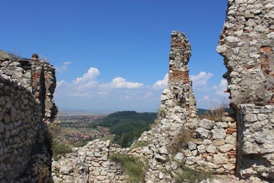 Die Ronenauer Burg in Râșnov (Rosenau)
