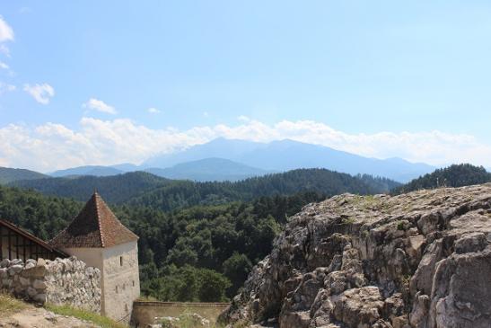 Die Ronenauer Burg in Râșnov (Rosenau)