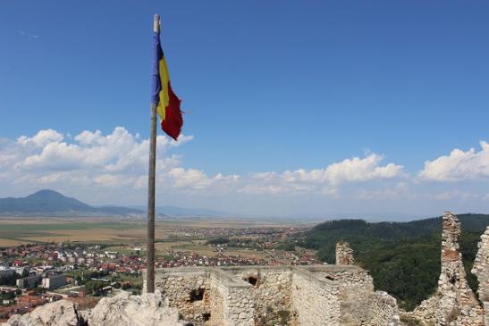 Die Ronenauer Burg in Râșnov (Rosenau)