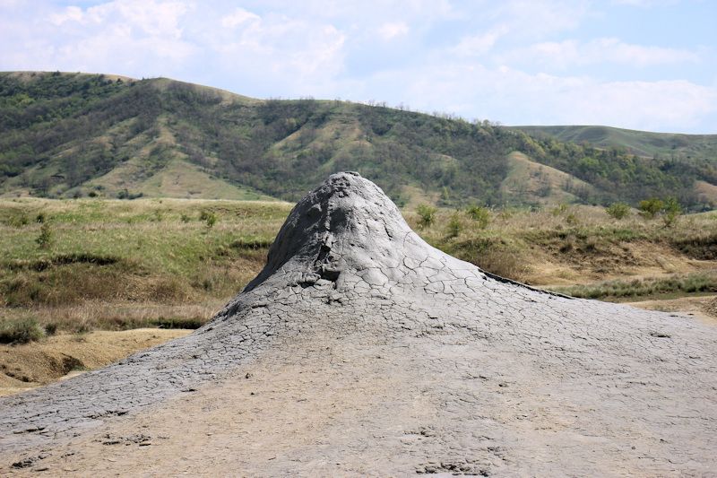 Die Schlammvulkane von Berca bei bei Buzău