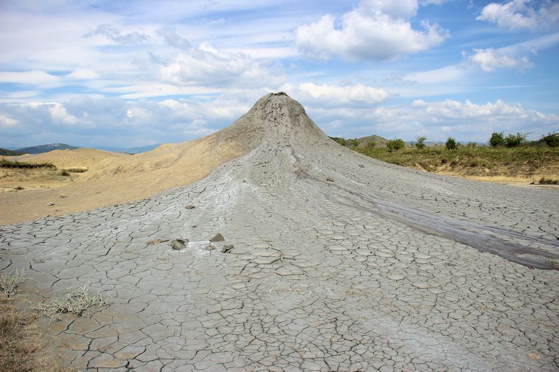 Die Schlammvulkane von Berca bei bei Buzău