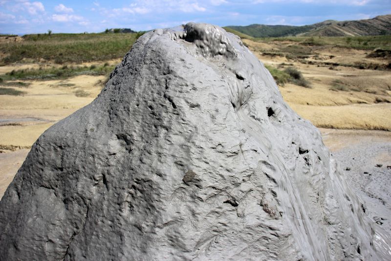 Die Schlammvulkane von Berca bei bei Buzău