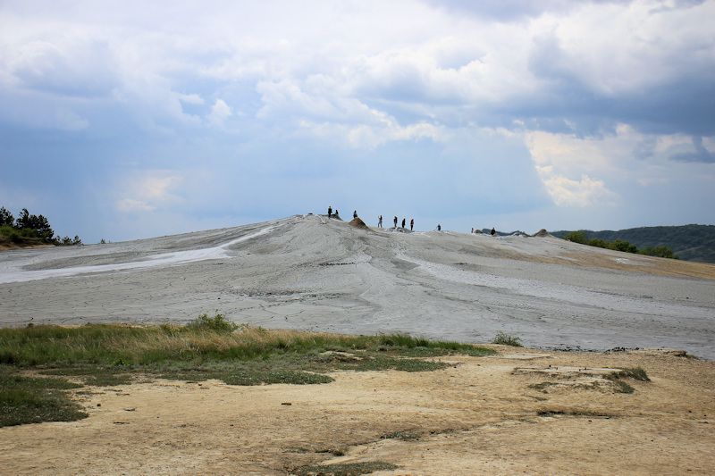 Die Schlammvulkane von Berca bei bei Buzău